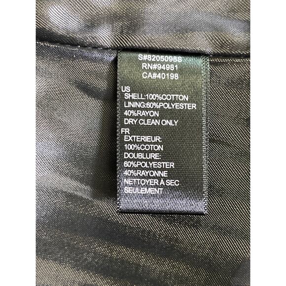 Twentyone Black Velvet Blazer Gold Crest Buttons Women’s Size L Elegant Jacket - Picture 8 of 8